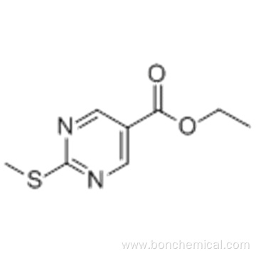 2-(Methylthio)-5-pyrimidinecarboxylic acid ethyl ester CAS 73781-88-1